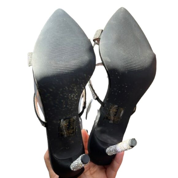 NEW Azalea Wang Women's Galaxy Heeled Sandals Size 10B - Picture 4 of 7